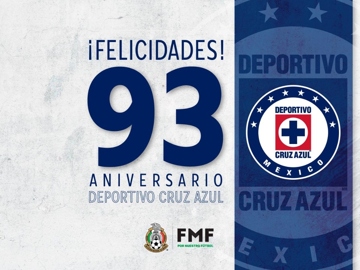 Clubes De Mexico Y El Mundo Saludan A Cruz Azul En El Dia De Su