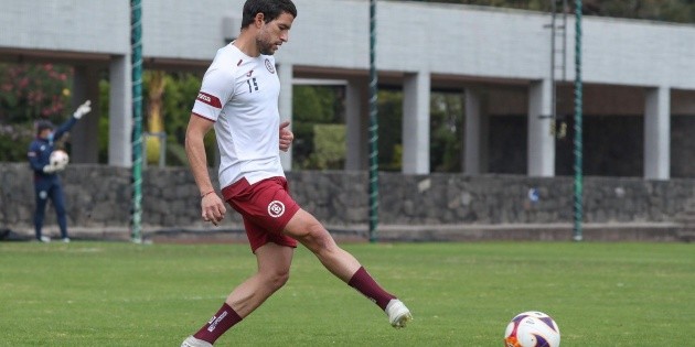 Ignacio Rivero flew to the training camp with Cruz Azul