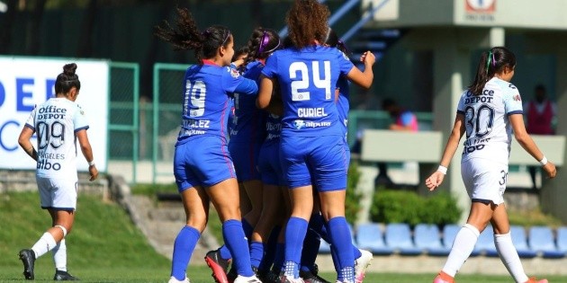 Cruz Azul Femenil logs the three points in the 10th day of the MX Femenil League