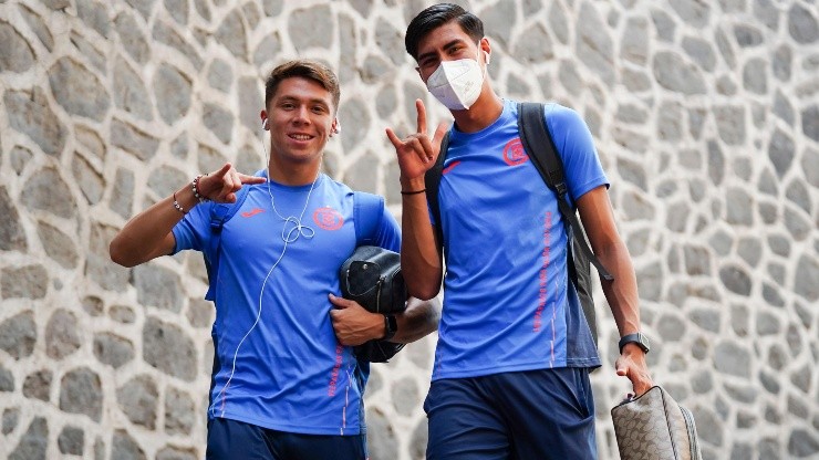 Los canteranos Rodrigo Huescas y Cristian Jiménez han registrado minutos con Cruz Azul.