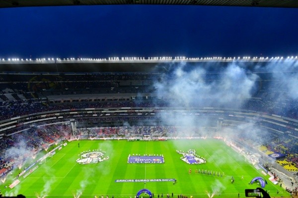 Postal del Estadio Azteca